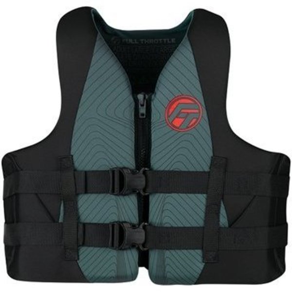 Full Throttle Vest-S/M Gray Rapid Dry, #142100-701-030-22 142100-701-030-22